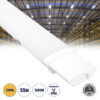 GloboStar® 60169 LED Γραμμικό Βιομηχανικό Φωτιστικό Tri-Proof 150cm 55W 6006lm 120° AC 220-240V Αδιάβροχο IP65 Μ150 x Π6 x Υ4cm Θερμό Λευκό 2700K – 3 Χρόνια Εγγύηση