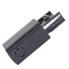 ΤΡΟΦΟΔΟΣΙΑ ΡΑΓΑΣ UNIVERSAL 4 ΓΡΑΜΜΩΝ 220V ΜΑΥΡΗ EUROLAMP 145-55165