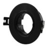 ΣΠΟΤ ΧΩΝΕΥΤΟ KINHTO ΠΛΑΣΤΙΚΟ Φ90 GU10 ΜΑΥΡΟ EUROLAMP – 147-52707