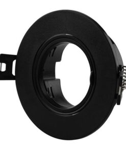 ΣΠΟΤ ΧΩΝΕΥΤΟ KINHTO ΠΛΑΣΤΙΚΟ Φ90 GU10 ΜΑΥΡΟ EUROLAMP – 147-52707