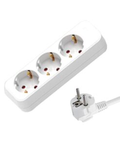 ΠΟΛΥΠΡΙΖΟ 3 ΘΕΣΕΩΝ ΜΕ ΚΑΛΩΔΙΟ 3X1,5mm 5m ΜΕ ΠΡΟΣΤΑΣΙΑ ΕΠΑΦΩΝ EUROLAMP 147-62240