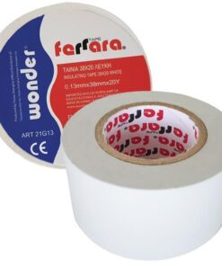 TAINIA 38X20 ΛΕΥΚΗ EUROLAMP 147-34010