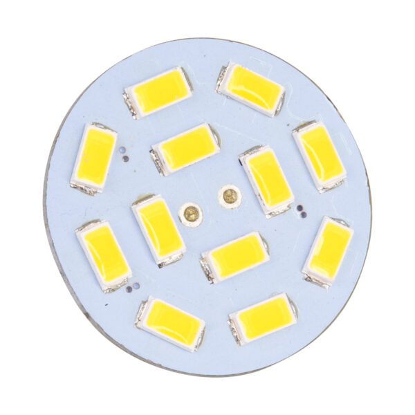 GloboStar® 76102 Λάμπα G4 Back Pin LED 12 SMD 5630 4.5W 8V-32V 450lm 120° Ψυχρό Λευκό 6000K Dimmable