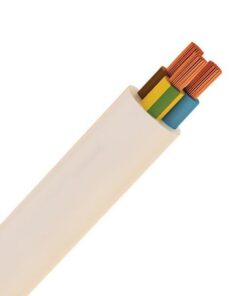 ΚΑΛΩΔΙΟ ΕΥΚΑΜΠΤΟ H05VV-F 3Χ1,5mm² ΓΚΡΙ (100m/roll) EUROLAMP – 150-15108