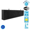 GloboStar® 90253 Κυλιόμενη Ψηφιακή Επιγραφή P10 LED SMD AC 220-240V με Wi-Fi – Αδιάβροχή IP54 – Μονής Όψης – Μ104 x Π9 x Υ24cm Μπλε