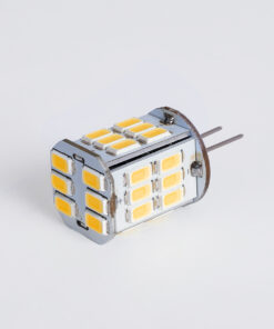 GloboStar® 76136 Λάμπα LED G4 SMD 5630 6W 660lm 320° DC 12-24V IP20 Φ1.9 x Υ3.7cm Θερμό Λευκό 2700K Dimmable – 2 Χρόνια Εγγύηση
