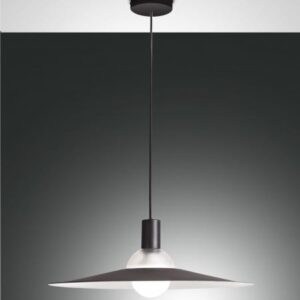 Κρεμαστό Φωτιστικό   Fabas Luce Camilla E27 Μαύρο     – 3517-40-101