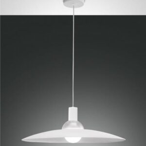 Κρεμαστό Φωτιστικό   Fabas Luce Camilla E27 Λευκό     – 3517-40-102