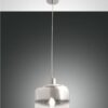 Κρεμαστό Φωτιστικό   Fabas Luce Cathy E27 Χρώμιο     – 3520-40-299