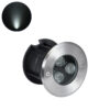 GloboStar® UNDERGROUND-FANI S-90980 Χωνευτό Φωτιστικό Σποτ Δαπέδου LED 12W 1200lm 60° DC 24V Αδιάβροχο IP68 Φ10 x Υ7.5cm Ψυχρό Λευκό 6000K – Ανοξείδωτο Ατσάλι