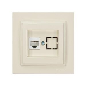ΠΡΙΖΑ DATA CAT 6 RJ 45 MONH ΜΠΕΖ EUROLAMP – 152-10240