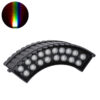GloboStar® TREELIGHT-JINA 90695 Κυρτή Μπάρα Φωτισμού Wall Washer με Αντιθαμβωτική Γρίλια Ειδική για Φυτά – Δέντρα LED 18W 1530lm 10° DC 24V Αδιάβροχο IP67 L29 x W11 x H10.5cm RGBW DMX512 – Γκρι Ανθρακί – 3 Years Warranty