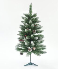 ΔΕΝΤΡΟ ΕΛΑΤΟ ΧΙΟΝΙΣΜΕΝΟ ΜΕ BERRY, 90cm EUROLAMP – 600-30168