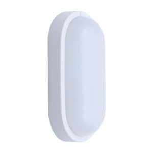 ΦΩΤΙΣΤΙΚΟ ΤΟΙΧΟΥ ΟΒΑΛ LED 12W 205x105x54 4000K IP54 ΛΕΥΚΟ PLUS EUROLAMP 145-20012