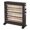 ΘΕΡΜΑΣΤΡΑ ΧΑΛΑΖΙΑ SLIM 2800W ΜΑΥΡH ΜΕ ΘΕΡΜΟΣΤΑΤΗ – 300-41402