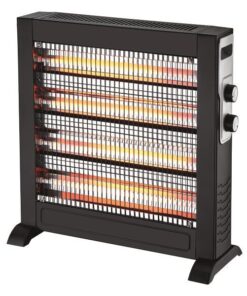 ΘΕΡΜΑΣΤΡΑ ΧΑΛΑΖΙΑ SLIM 2800W ΜΑΥΡH ΜΕ ΘΕΡΜΟΣΤΑΤΗ – 300-41402