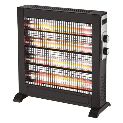 ΘΕΡΜΑΣΤΡΑ ΧΑΛΑΖΙΑ SLIM 2800W ΜΑΥΡH ΜΕ ΘΕΡΜΟΣΤΑΤΗ – 300-41402