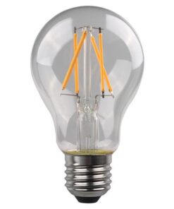 ΛΑΜΠΑ LED ΚΟΙΝΗ CROSSED FILAMENT 4.5W E27 4000K 220-240V CLEAR EUROLAMP 147-78011