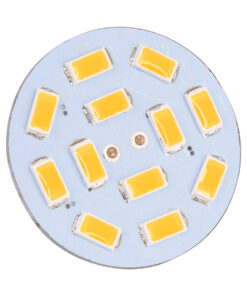 GloboStar® 76103 Λάμπα G4 Back Pin LED 12 SMD 5630 4.5W 8V-32V 410lm 120° Θερμό Λευκό 3000K Dimmable