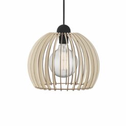Nordlux Chino 30 Κρεμαστό Φυσικό E27  Ξύλο –  84833014