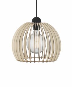 Nordlux Chino 30 Κρεμαστό Φυσικό E27  Ξύλο –  84833014