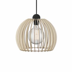 Nordlux Chino 30 Κρεμαστό Φυσικό E27  Ξύλο –  84833014