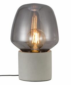 Nordlux Christina 20 Φωτιστικό Γραφείου Light Γκρι E27 Τσιμέντο/Γυάλινο – 48905011