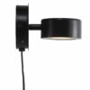 Nordlux Clyde Φωτιστικό Τοίχου Μαύρο LED 4W 2700K –  2010821003