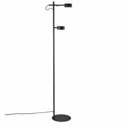 Nordlux Clyde Φωτιστικό Δαπέδου Μαύρο LED 8W 2700K –  2010844003