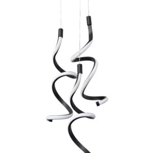 LED ΦΩΤΙΣΤΙΚΟ COBRA 3L BLACK 3x24W 4000K & 6500K  h85xΦ30 Heronia – 01-0328