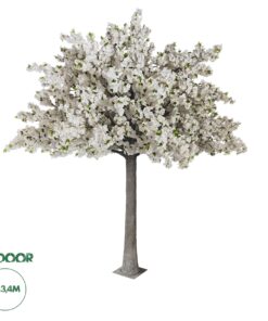 GloboStar® Artificial Garden ALMOND TREE 20163 Τεχνητό Διακοσμητικό Δέντρο Αμυγδαλιά Υ340cm