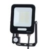 ΠΡΟΒΟΛΕΑΣ LED 30W SMD ΜΕ ΠΕΡΙΣΤΡΕΦΟΜΕΝΟ ΑΝΙΧΝΕΥΤΗ ΚΙΝΗΣΗΣ ΜΑΥΡΟΣ IP66 6500K PLUS EUROLAMP – 147-69066