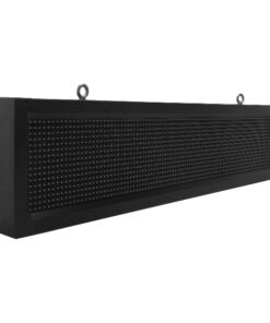 GloboStar® 90252 Κυλιόμενη Ψηφιακή Επιγραφή P10 LED SMD AC 220-240V με Wi-Fi – Αδιάβροχή IP54 – Μονής Όψης – Μ104 x Π9 x Υ24cm Πράσινο