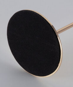 GloboStar® ISABELLA 35104 Κηροπήγιο Μεταλλικό Χάλκινο Φ10 x Υ28.5cm