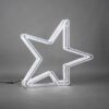 ΕΠΑΓΓΕΛΜΑΤΙΚΟ ΣΧΕΔΙΟ, ΑΣΤΕΡΙ 3D, NEON ΦΩΤΟΣΩΛΗΝΑ ΔΙΠΛΗΣ ΟΨΗΣ, ΛΕΥΚΗ, 89x90x14cm, IP44 EUROLAMP – 600-23390