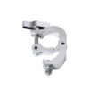 GloboStar® CLAMPS 51185 Επαγγελματικός Γάντζος Hook Αλουμινίου Ύψηλης Αντοχής για Κρέμαση, Στήριξη & Τοποθέτηση Προϊόντων Stage σε Τράσες – Μ17 x Π12 x Υ3cm – Χρώμιο