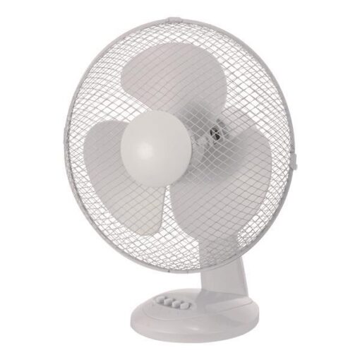 ΑΝΕΜΙΣΤΗΡΑΣ ΕΠΙΤΡΑΠΕΖΙΟΣ ΛΕΥΚΟΣ Φ34 40W EUROLAMP – 147-29041