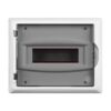 ΠΙΝΑΚΑΣ ΧΩΝΕΥΤΟΣ ΠΛΑΣΤΙΚΟΣ ECONOMIC 1X8 IP 40 (PE+N) EUROLAMP – 151-25031