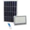 GloboStar® 71562 Αυτόνομος Ηλιακός Προβολέας LED SMD 300W 36000lm με Ενσωματωμένη Μπαταρία 25500mAh – Φωτοβολταϊκό Πάνελ με Αισθητήρα Ημέρας-Νύχτας και Ασύρματο Χειριστήριο RF 2.4Ghz Αδιάβροχος IP66 Ψυχρό Λευκό 6000K