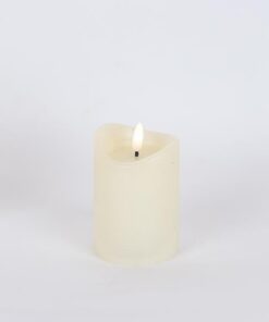 ΚΕΡΙ ΜΠΑΤΑΡΙΑΣ ΜΕ ΦΛΟΓΑ, ΛΕΥΚΟ, ΜΕ ΧΡΟΝΟΔΙΑΚΟΠΤΗ, 7x10cm EUROLAMP – 147-15120