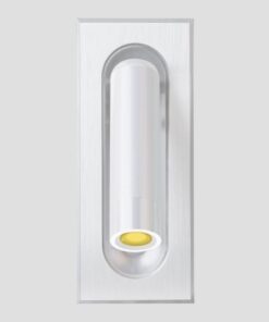 ΑΠΛΙΚΑ ΤΟΙΧΟΥ ΧΩΝΕΥΤΗ LED 3W 3000Κ Α170 ΛΕΥΚΗ EUROLAMP 145-50002