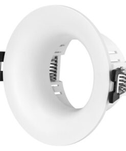 ΣΠΟΤ ΧΩΝΕΥΤΟ ΣΤΑΘΕΡΟ ΠΛΑΣΤΙΚΟ Φ86 GU10 ΛΕΥΚΟ EUROLAMP – 147-52702