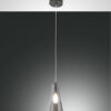 Κρεμαστό Φωτιστικό   Fabas Luce Dafne E27 Φιμέ     – 3596-40-126