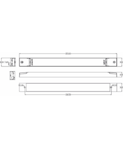 Τροφοδοτικό Dimmable Dali για LED 100W 24V Μεταλλικό CUBALUX – CL70-0012