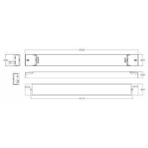 Τροφοδοτικό Dimmable Dali για LED 250W 24V Μεταλλικό CUBALUX – CL70-0014