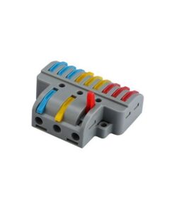 ΚΛΕΜΜΑ ΑΝΤΑΠΤΟΡΑΣ ΤΡΙΠΟΛΙΚΗ 3/9 ΘΕΣΕΩΝ 0,20-2,5mm 32Α 250V EUROLAMP – 147-11069