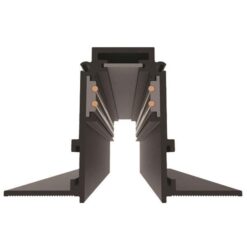 ΡΑΓΑ ΧΩΝΕΥΤΗ ΜΑΓΝΗΤΙΚΗ 1m ΜΑΥΡΗ EUROLAMP – 145-59900