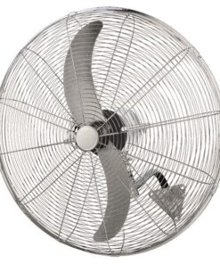 ΑΝΕΜΙΣΤΗΡΑΣ ΒΙΟΜΗΧΑΝΙΚΟΣ ΜΕΤΑΛΛΙΚΟΣ ΤΟΙΧΟΥ ΑΣΗΜΙ ΜΕ ΚΟΝΤΡΟΛ Φ71 180W EUROLAMP 147-29043