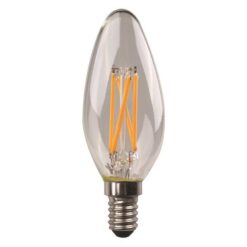ΛΑΜΠΑ LED ΜΙΝΙΟΝ CROSSED FILAMENT 4.5W E14 2700K 220-240V EUROLAMP 147-78131