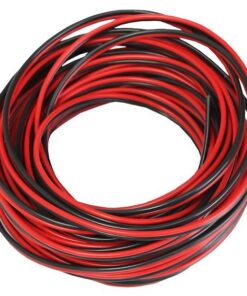 ΚΑΛΩΔΙΑ ΗΧΕΙΩΝ ΜΑΥΡΟ-ΚΟΚΚΙΝΟ 2Χ0.75mm EUROLAMP 147-13207